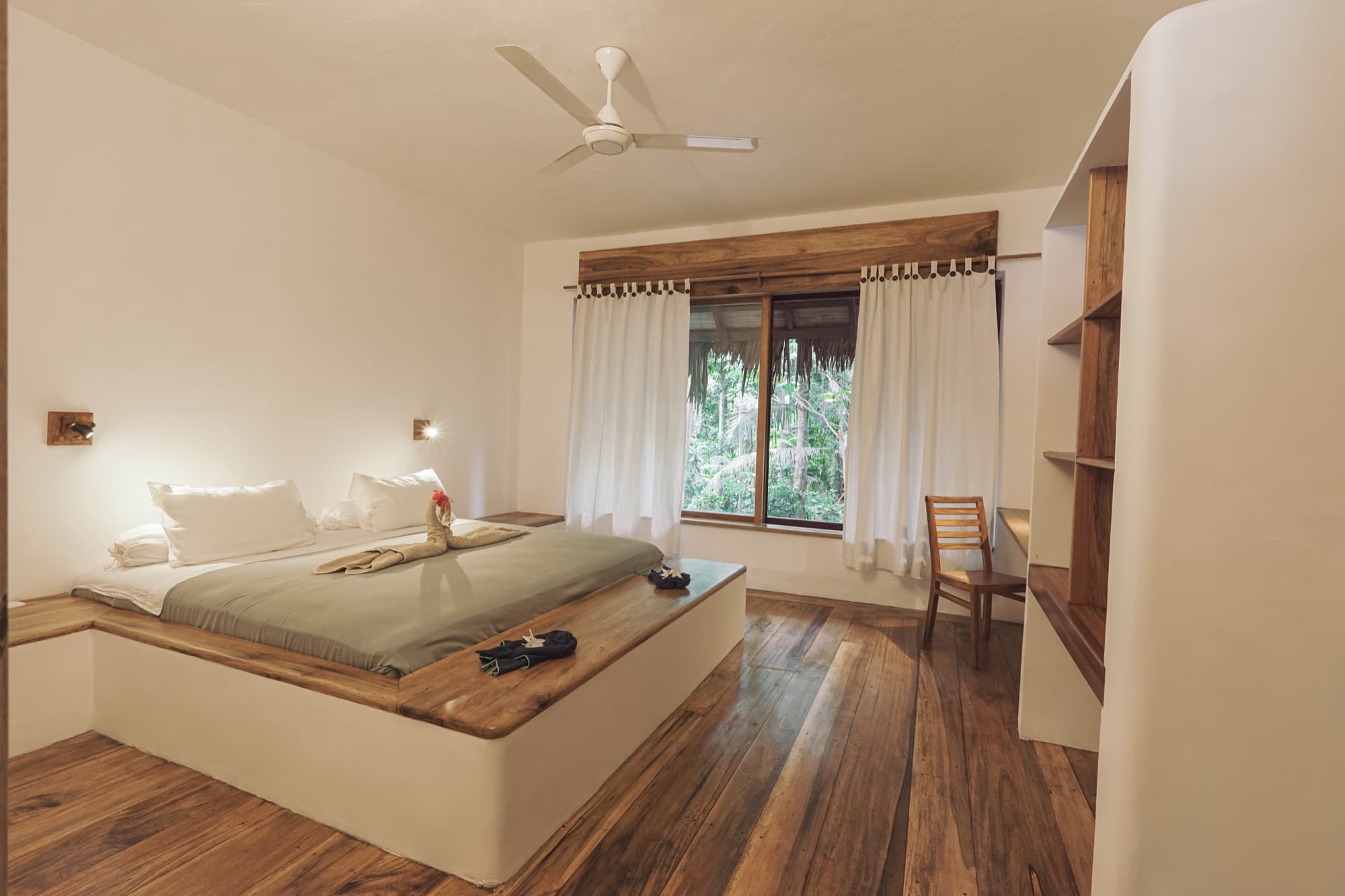Superior Room interior in the main building at Coral Eye