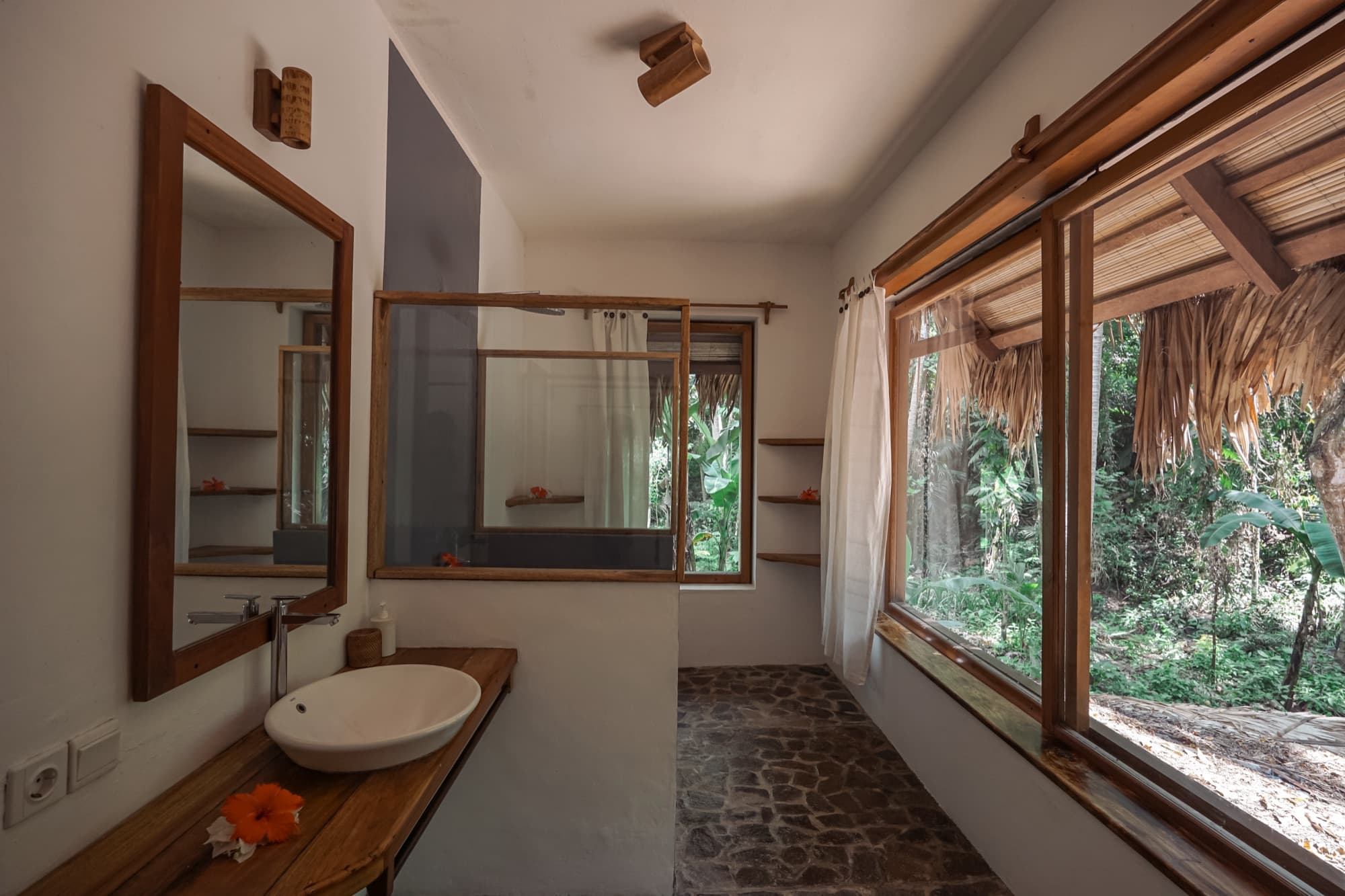 Superior Room interior at Coral Eye, Bangka Island