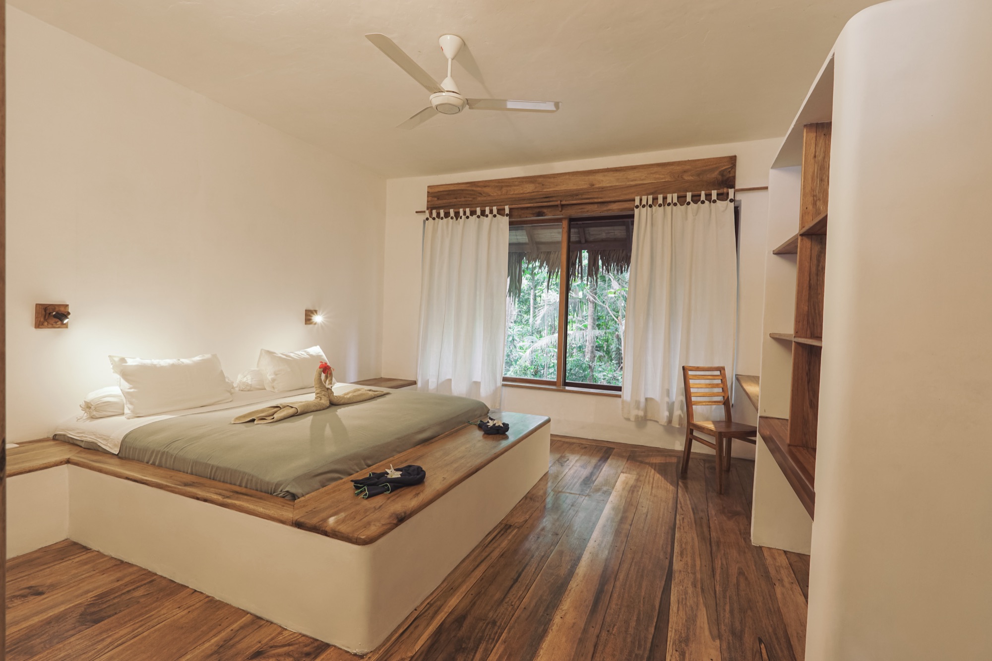 Superior Room interior in the main building at Coral Eye